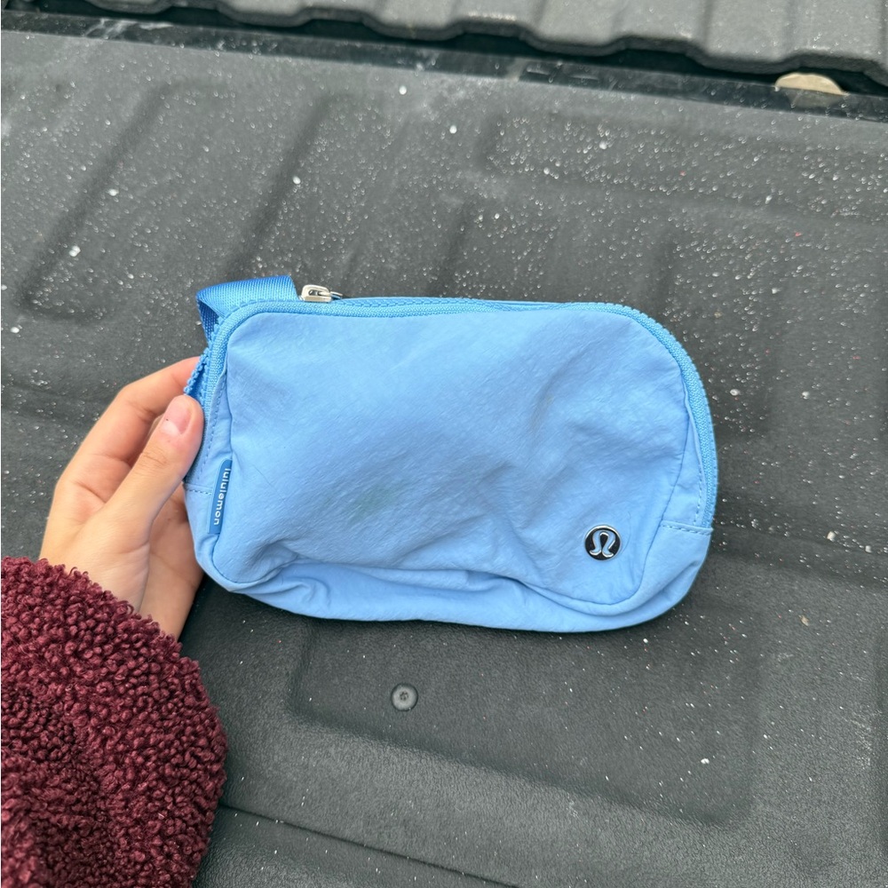 Lululemon Light Blue belt bag